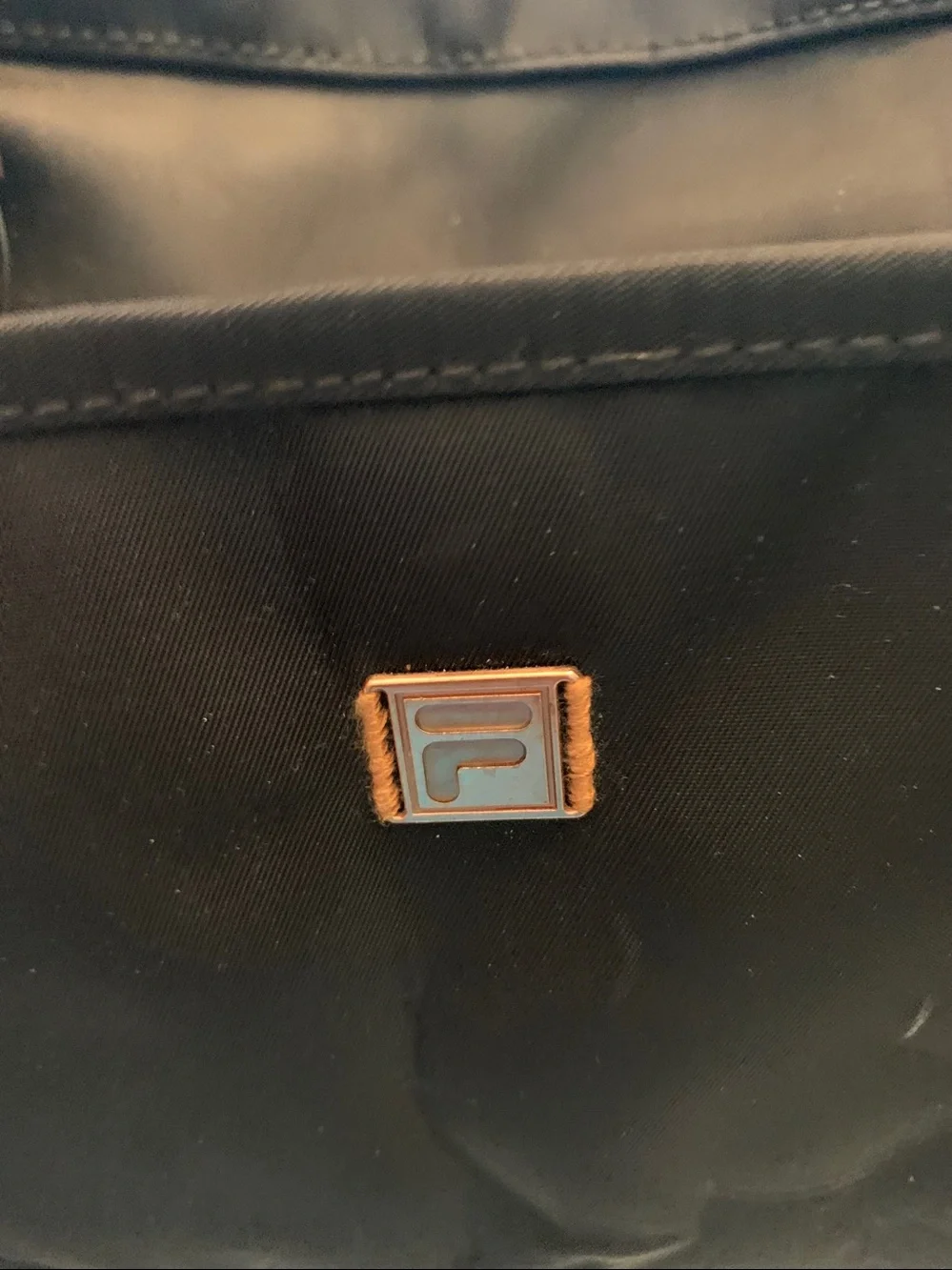 FILA Floral Embroidered Tote